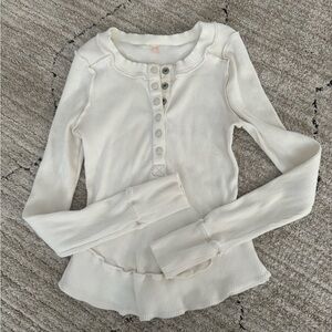 Free people top size small